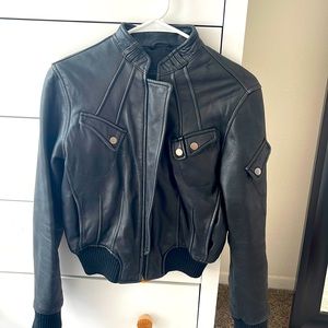 Leather jacket. Real lamb skin